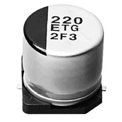 Panasonic (EEETG1V330P) SMD Aluminium Electrolytic Capacitor, 33 µF, 35 V