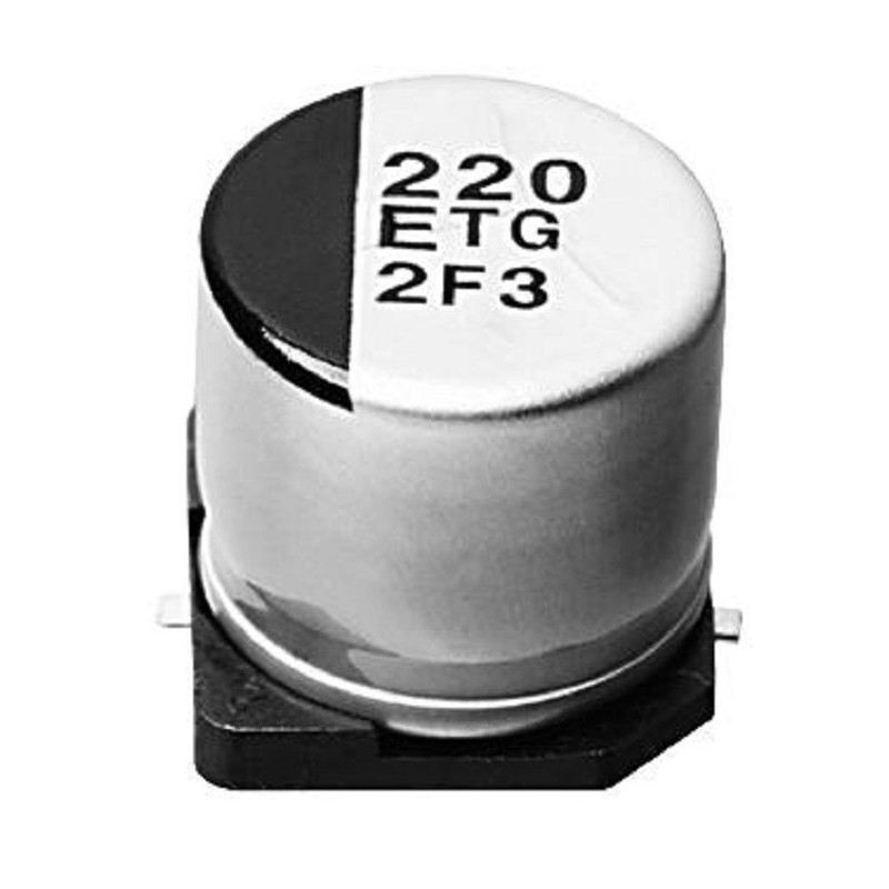 Panasonic (EEETG1V330P) SMD Aluminium Electrolytic Capacitor, 33 µF, 35 V