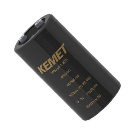 Kemet (ALS31A103KE100) Electrolytic Capacitor, Long Life, 10000 µF, 100 V