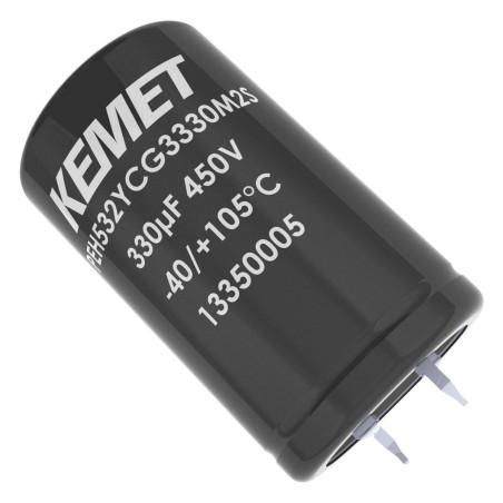 Kemet (PEH532VCD3270M2) Electrolytic Capacitor, Snap-in, 270 µF, 400 V