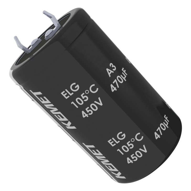 Kemet (ELG478M050AS2AA) Electrolytic Capacitor, Snap-in, 4700 µF, 50 V