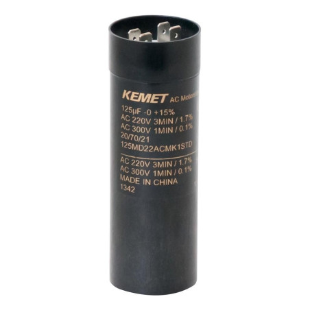 Kemet  (180MS22ACMA1STD) Electrolytic Capacitor, Motor Start, 180 µF