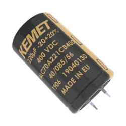 Kemet  (ALC70A102EH400) Electrolytic Capacitor, 1000 µF, 400 V