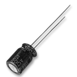 Panasonic (ECEA1HN100U) Electrolytic Capacitor, 10 µF, 50 V