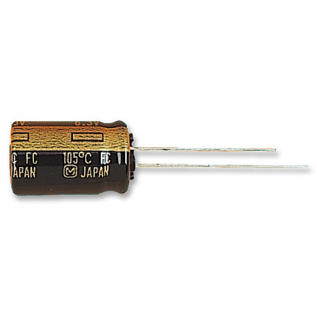 Panasonic (EEUFC1V220) Electrolytic Capacitor, 22 µF, 35 V