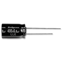 Rubycon (16YXF100MEFC6.3X11) Electrolytic Capacitor, Miniature, 100µF, 16V