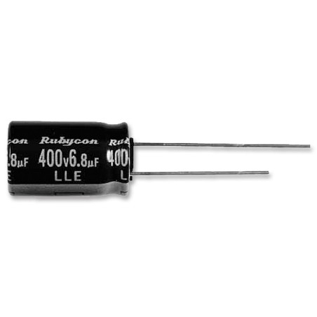 Rubycon (16YXF100MEFC6.3X11) Electrolytic Capacitor, Miniature, 100µF, 16V