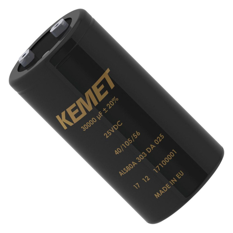 Kemet (ALS80A163KF100) Electrolytic Capacitor, Long Life, 16000 µF, 100 V