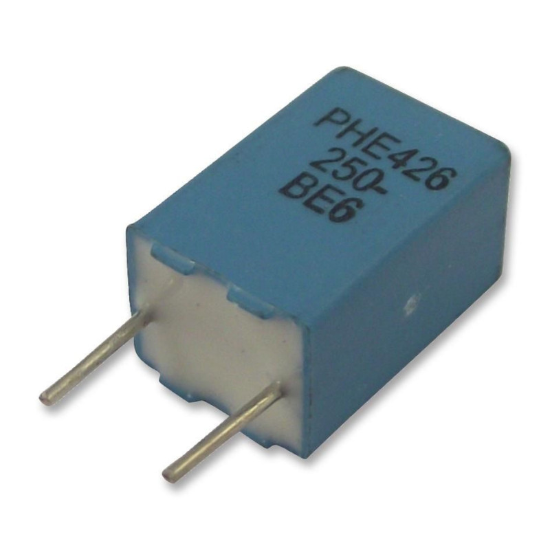 Kemet (PHE426HJ6100JR05) Film Capacitor, 0.1 µF, ± 5%, 160V, 250V