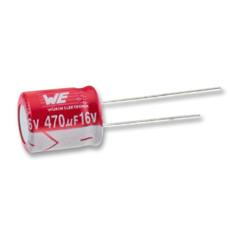 Wurth Elektronik (870025575007)  Electrolytic Capacitor, 220 µF, 25 V