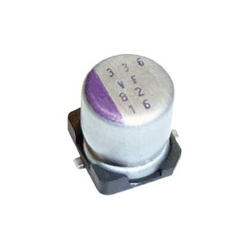 Panasonic (16SVF82M) Polymer Aluminium Electrolytic Capacitor, 82 µF