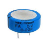 Kemet (FA1A224ZF) Supercapacitor, EDLC, 0.22 F, Radial Leaded, -20%