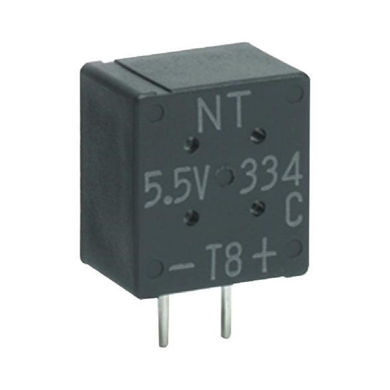 Kemet (FM0H223ZF) Supercapacitor, EDLC, 22000 µF, Radial Leaded, -20%