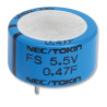 Kemet (FS1B505ZF) Supercapacitor, EDLC, 5 F, Radial Leaded, -20%