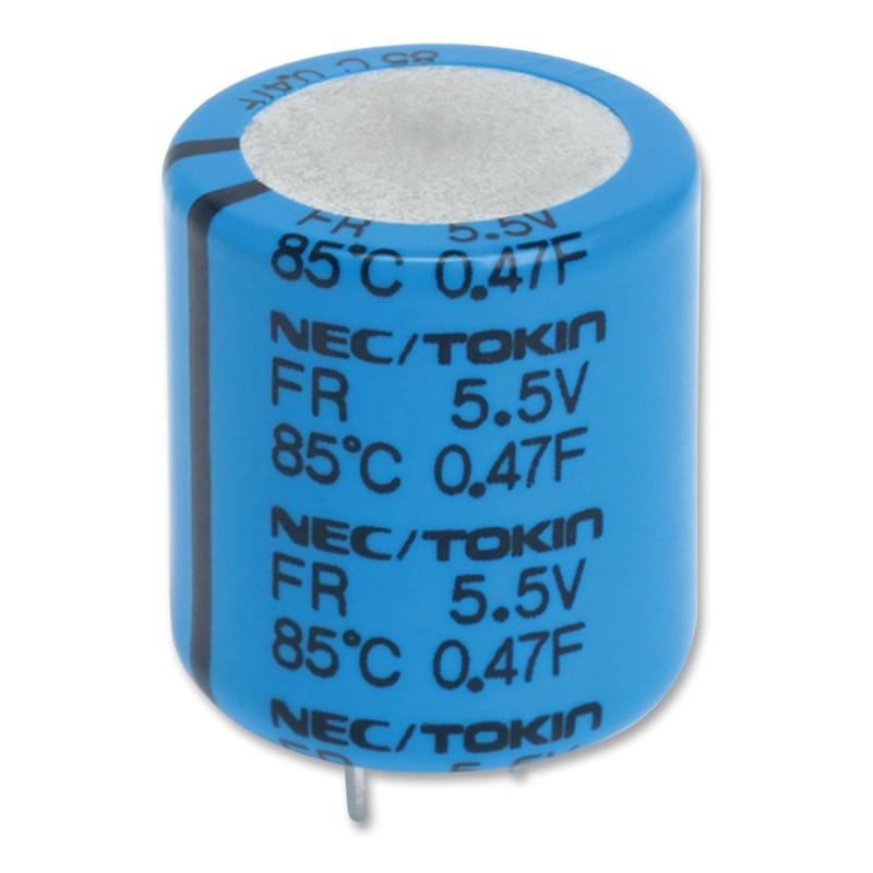 Kemet (FR0H104ZF) Supercapacitor, EDLC, 0.1 F, Radial Leaded, -20%