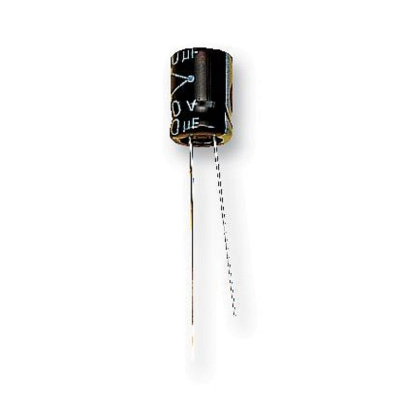 Multicomp Pro (MCGPR50V477M13X21) Electrolytic Capacitor, 470 µF, 50 V