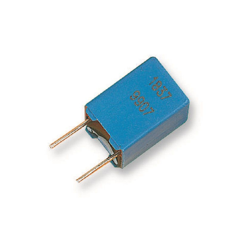 Vishay (MKP1837410161G) Film Capacitor, Metallized PP, 0.1µF, ±1%, 100V