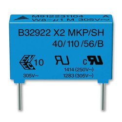 Epcos (B32922C3474M000) Safety Capacitor, 0.47 µF, ± 20%