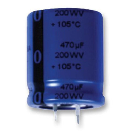 Cornell Dubilier (SLP221M200A1P3) Electrolytic Capacitor, 220 µF, 200 V