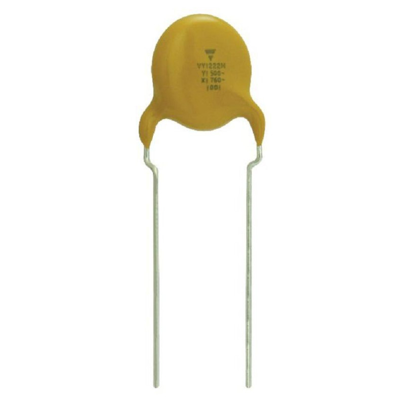 Vishay (VY1102M29Y5VQ63V0) Ceramic Suppression Capacitor, 1000 pF, ± 20%