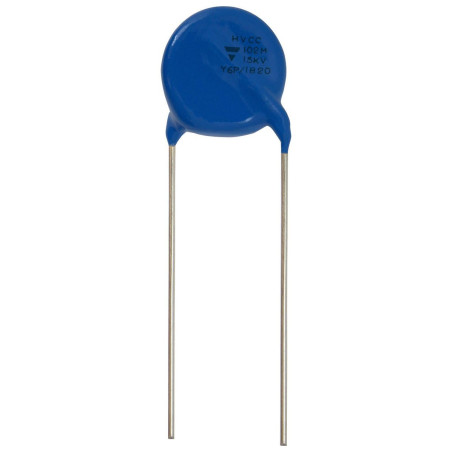 Vishay (HVCC153Y6P221MEAX) Ceramic Disc Capacitor, 220 pF, 15 kV