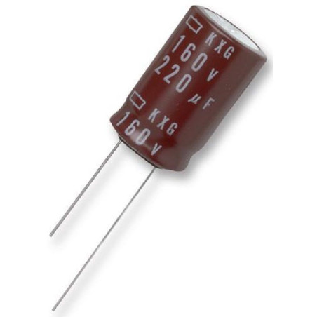 United Chemi-Con (EKXG401ELL220MK20S) Electrolytic Capacitor, Mini, 22 µF