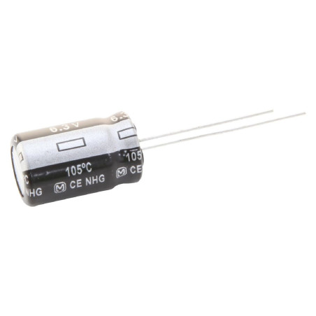 Panasonic (ECA1AHG222) Electrolytic Capacitor, 2200 µF, 10 V, ± 20%