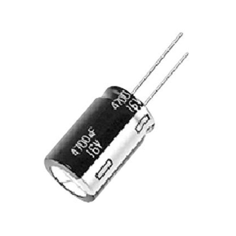 Panasonic (ECA1HHG4R7) Electrolytic Capacitor, 4.7 µF, 50 V, ± 20%