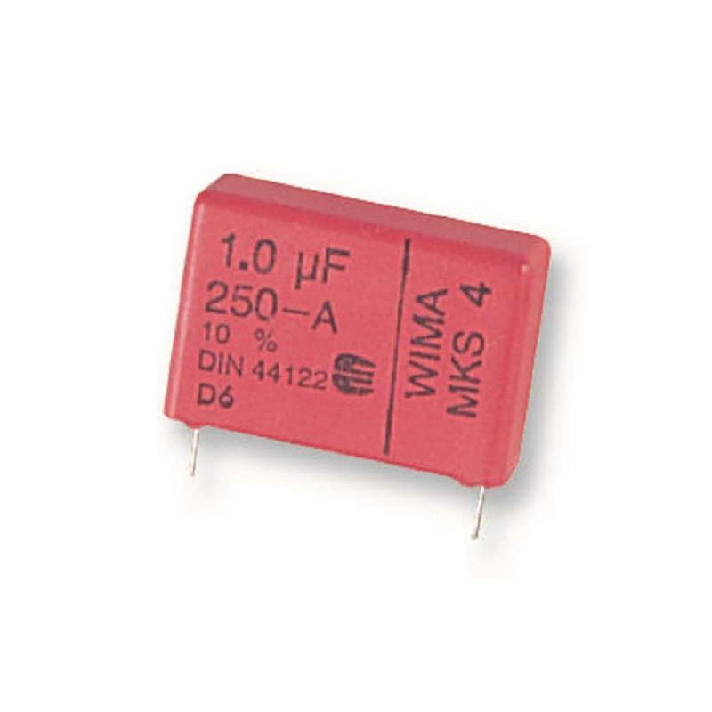 Wima (MKS4F041005B00KSSD) General Purpose Film Capacitor, 1 µF, ± 10%