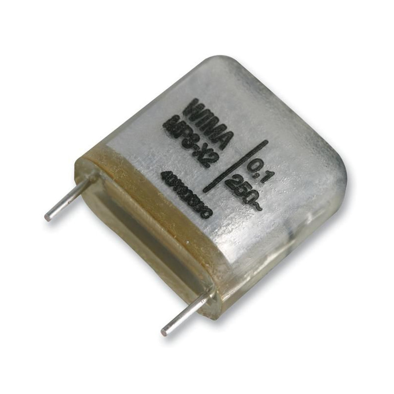 Wima (MPX21W3100FG00MSSD) Safety Capacitor,  0.1 µF, ± 20%