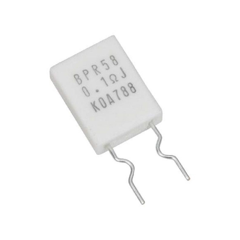 Koa (BPR58CR22J) Current Sense Resistor, 0.22 ohm, BPR, 5 W,