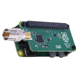 V HAT For Raspberry Pi, Digital TV Tuner DVB-T2, Network Streaming