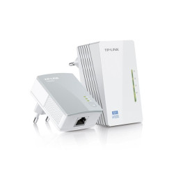 TP-Link WPA4220KIT 500Mbps Powerline Extender, 300Mbps Wi-FI Extender