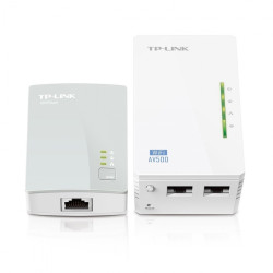 TP-Link WPA4220KIT 500Mbps Powerline Extender, 300Mbps Wi-FI Extender