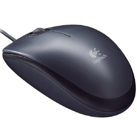 Logitech M90 Optical Mouse - Black