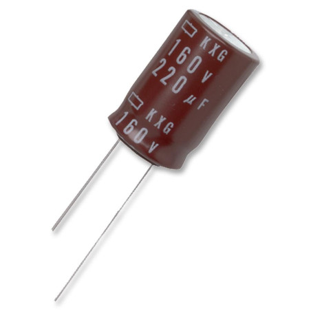 United Chemi-Con (EKXG401ELL820MM25S) Electrolytic Capacitor, Mini, 82µF