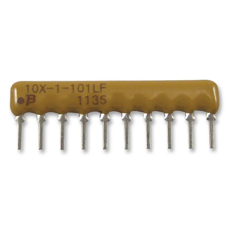 Bourns (4610X-102-103LF) Fixed Network Resistor, 10 kohm, Isolated