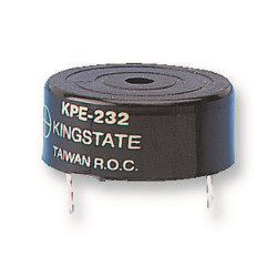 Kingstate (1193652) Transducer, Buzzer, 3 V, 20 V, 13 mA, 75 dB