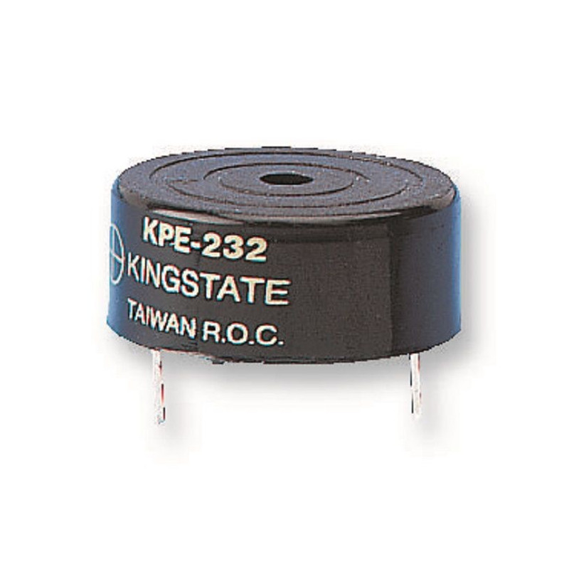 Kingstate (1193652) Transducer, Buzzer, 3 V, 20 V, 13 mA, 75 dB