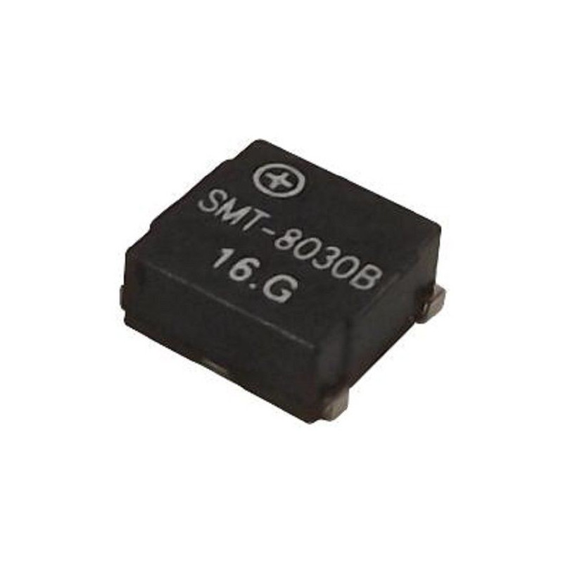 Multicomp Pro (MCSMT-8030B-3717) Transducer,2.5V - 5V, 90mA, 85dB, 2.67kHz