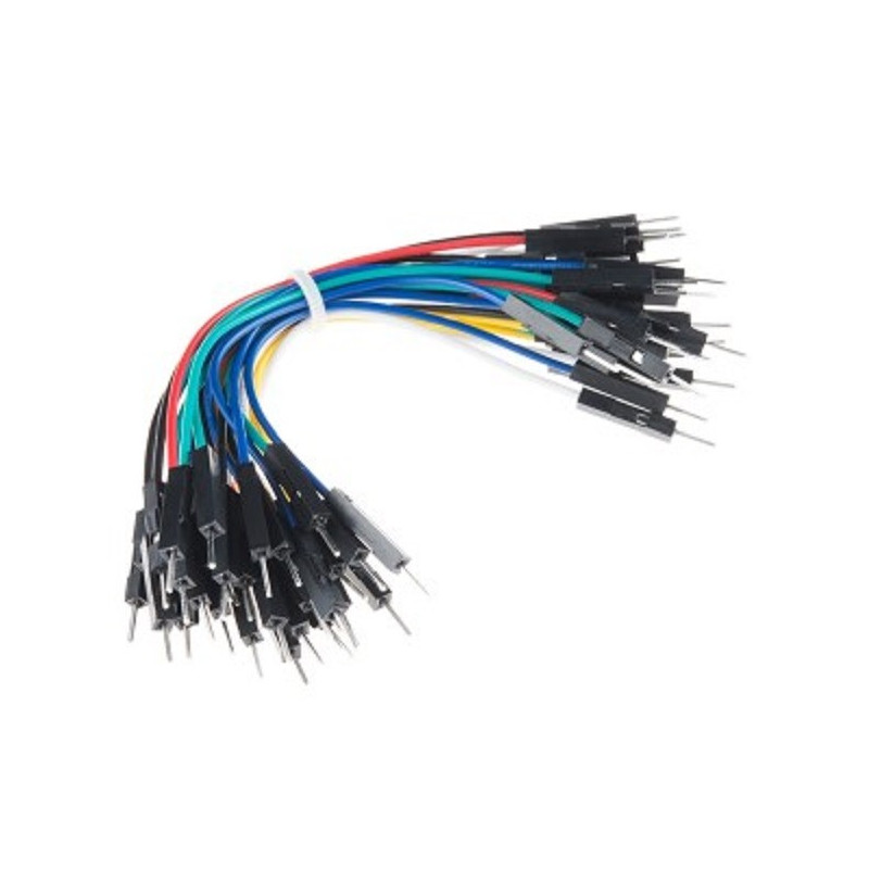 DFRobot, Jumper Wires 7.8" F/M (High Quality 30 Pack)