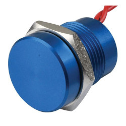 Apem (PBAR1AF1000) Vandal Resistant Switch, 16 mm, PBA, 16.2 mm