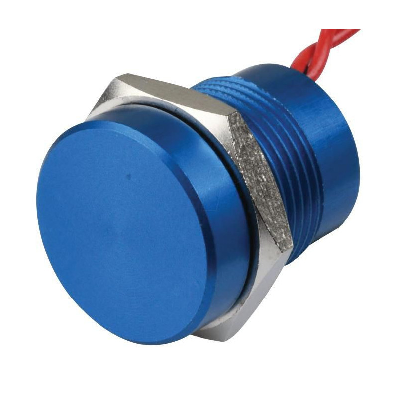 Apem (PBAR1AF1000) Vandal Resistant Switch, 16 mm, PBA, 16.2 mm