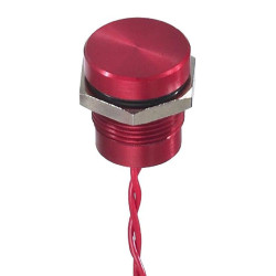 Apem (PBAR1AF6000) Vandal Resistant Switch, 16 mm, PBA, 16.2 mm