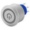 Alcoswitch (AV2521M124Q04) Vandal Resistant Switch, AV25, 25 mm