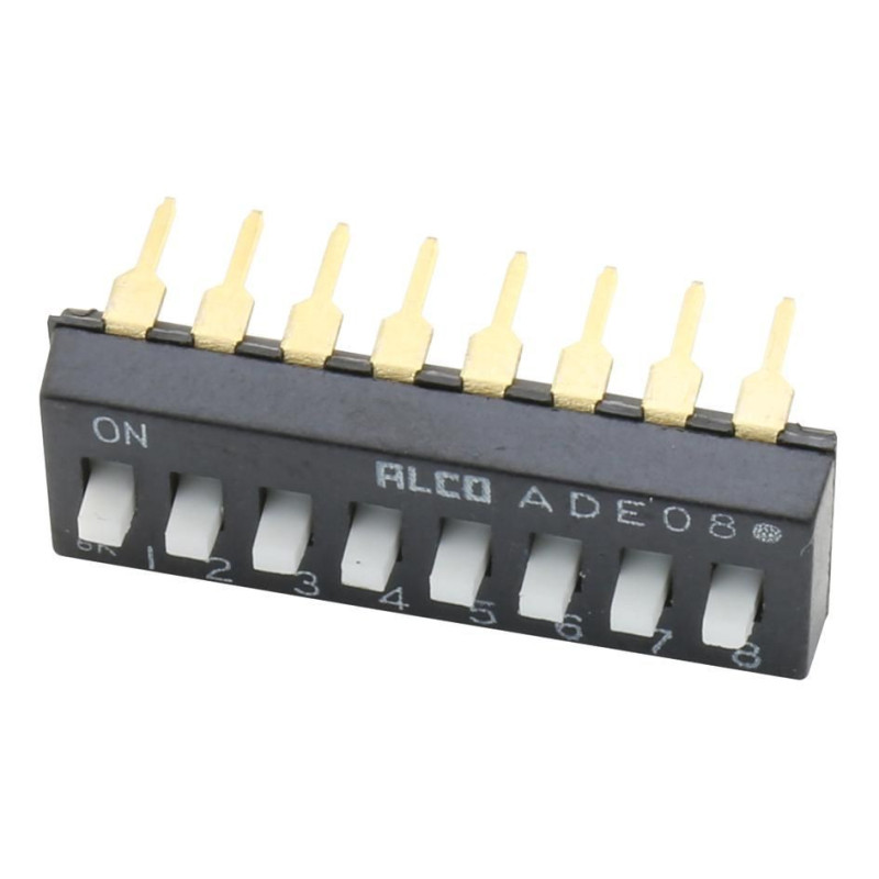 Alcoswitch (1825360-5) DIP / SIP Switch, SPST, 24 V, 100 mA