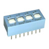 Cts (206-124) DIP / SIP Switch, SPDT, 50 V, 100 mA