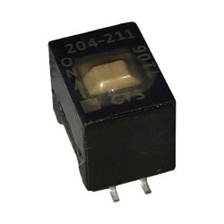 Cts (204-211ST) DIP / SIP Switch, DPST, 50 V, 100 mA