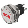 EAO (82-6151.1A14.B015) Vandal Resistant Switch, 82 Series, 22 mm