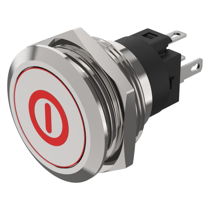 EAO (82-6151.1A14.B001) Vandal Resistant Switch, 82 Series, 22 mm